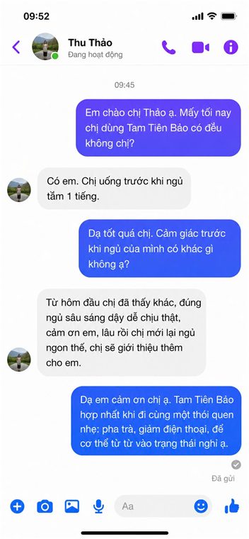 Phản hồi khách hàng về Tam Tiên Bảo — 4