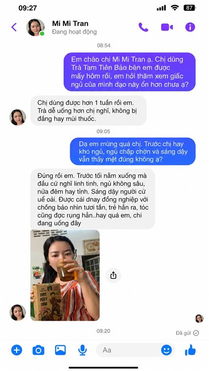 Phản hồi khách hàng về Tam Tiên Bảo — 5