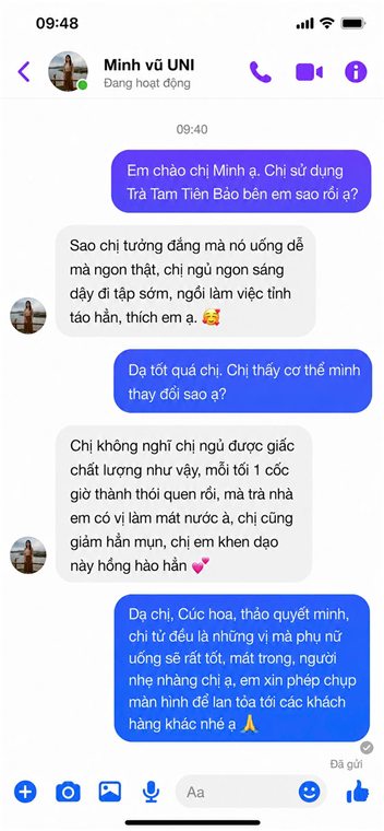 Phản hồi khách hàng về Tam Tiên Bảo — 6