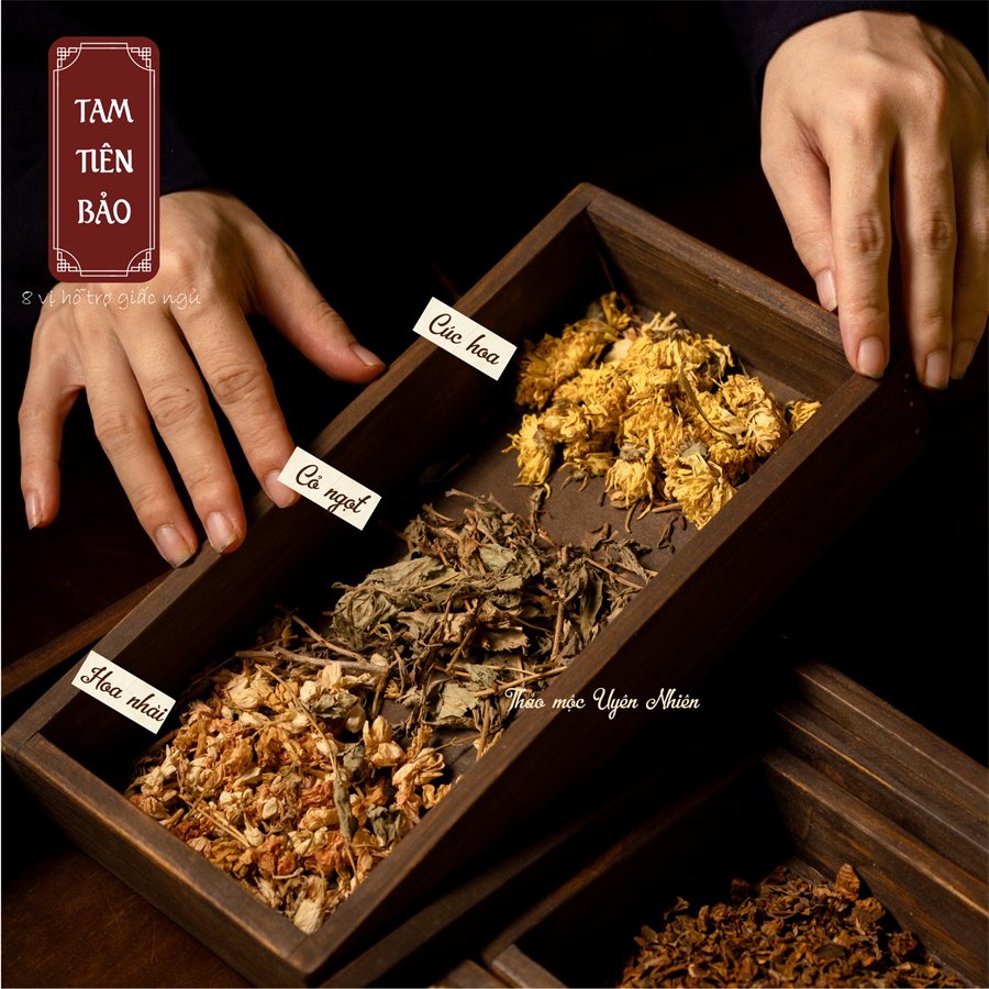 Cúc hoa, Cỏ ngọt, Hoa nhài — điều vị và dẫn hương